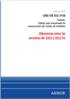Norma UNE-EN ISO 3758. Textiles. Código para etiquetado de conservación por medio de símbolos. Diferencias entre las versiones de 2007 y 2012 V2. Edición comparada